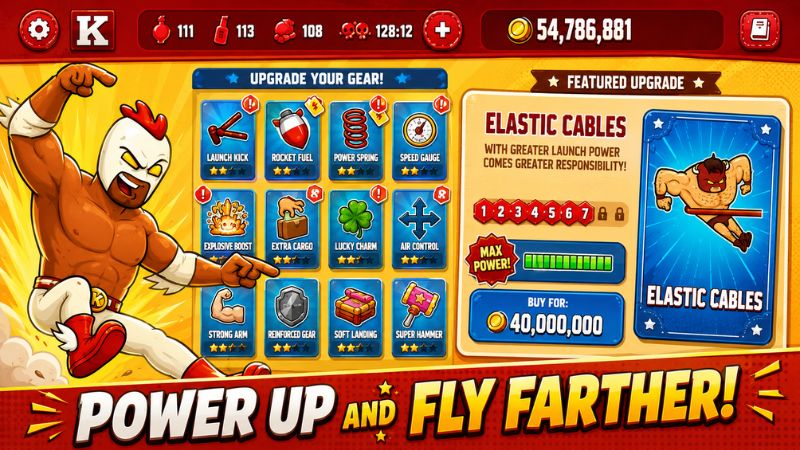 Burrito Bison Mod APK va vào gummy để duy trì tốc độ trên hành trình