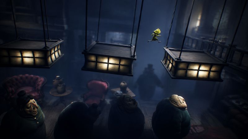 Little Nightmares APK với Six khám phá căn phòng tối và vượt qua thử thách