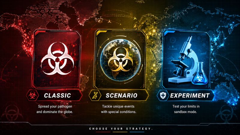 Plague Inc MOD APK nâng khả năng lây truyền và triệu chứng