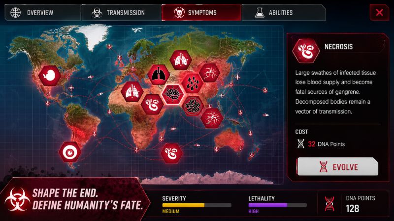 Plague Inc MOD APK vô hạn DNA và mở khóa nội dung