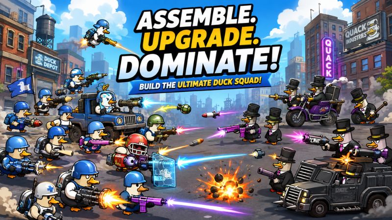 Quack Bag Duck Mafia MOD APK vô hạn tiền và kim cương