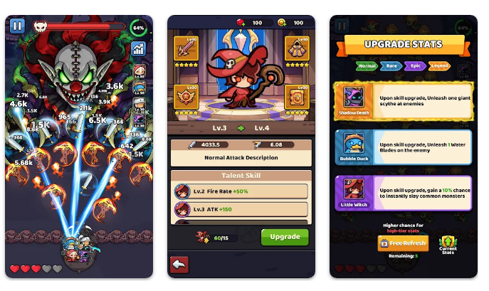 Gameplay roguelike đầy tính biến động