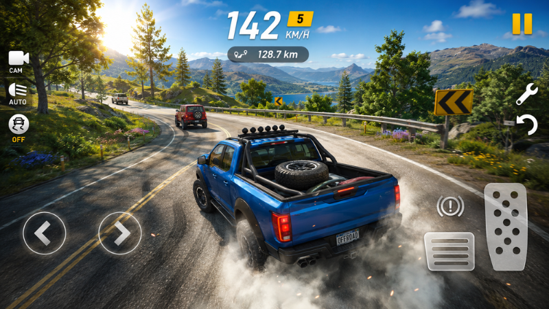 Extreme Car Driving Simulator MOD APK drift trong thành phố