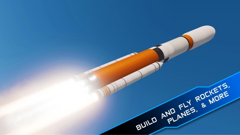 Spaceflight Simulator MOD APK mở khóa bộ phận và vô hạn nhiên liệu