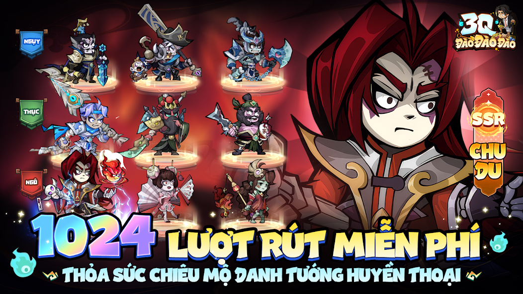 Gameplay Đào Kho Báu Và Chiêu Mộ Danh Tướng Tam Quốc