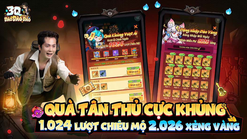 Các Tính Năng MOD Trong 3Q Đào Đào Đào MOD APK