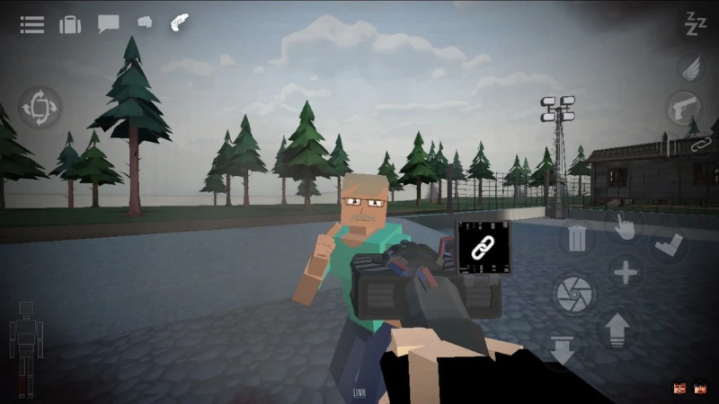 Gameplay GoreBox 27 MOD APK với súng và hiệu ứng vật lý ragdoll