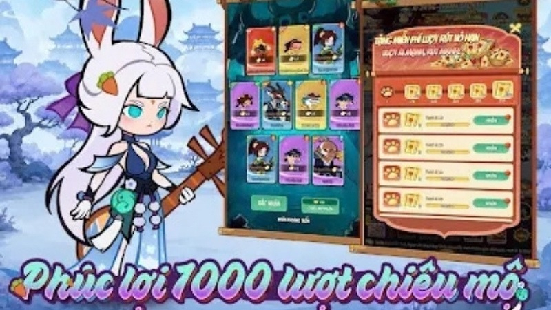 Gameplay Tam Quốc Thú Hóa MOD APK với đội hình danh tướng