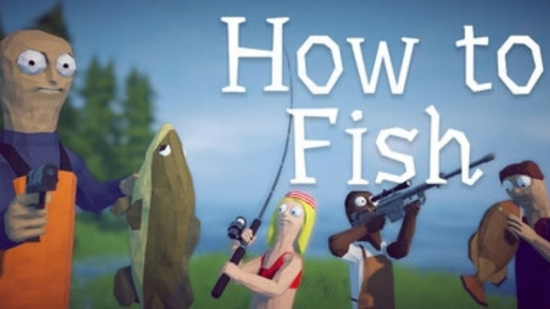 How to Fish Game MOD APK với nhân vật câu cá trên đảo (1)
