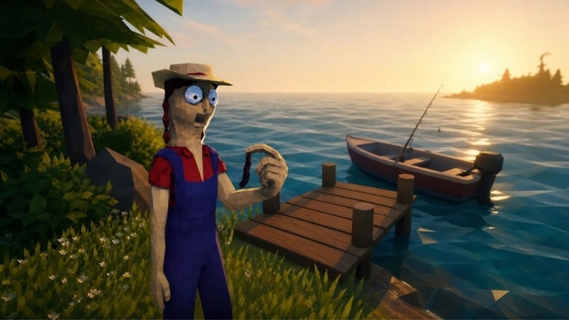 How to Fish Game khi dùng thuyền khám phá các hòn đảo
