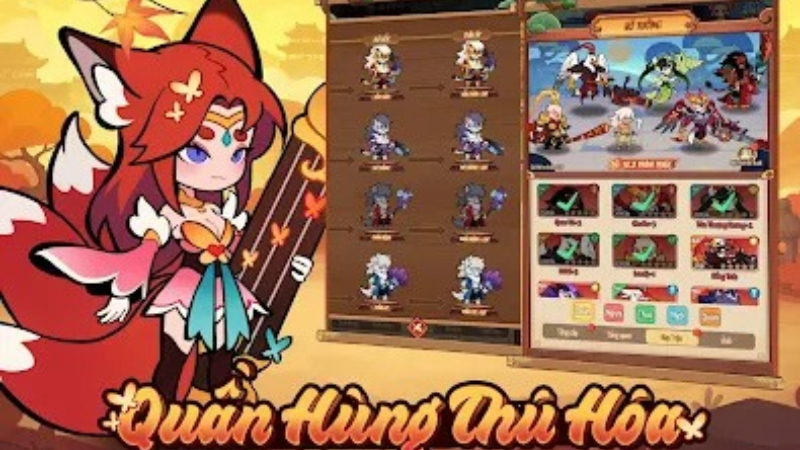 Tam Quốc Thú Hóa MOD APK Mod Menu tăng sát thương Bất Tử One Hit